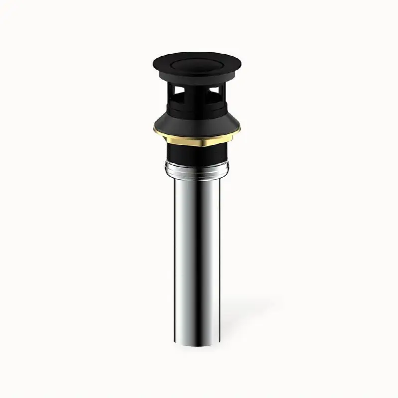Basin Push Drain with Overflow 1-1/2" MB