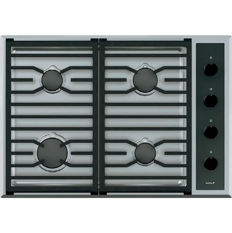 30" Transitional Gas Cooktop / Ng