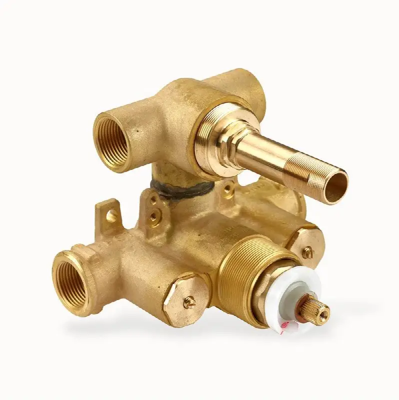 Rough - 3/4" Dual Thermo Valve with Volume Control/Diverter