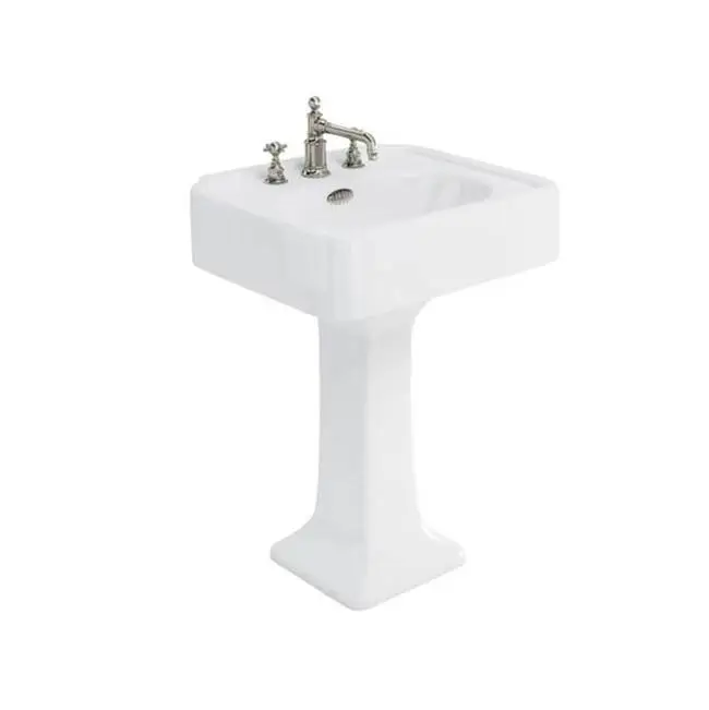 Arcade 24" Undrilled Pedestal Basin