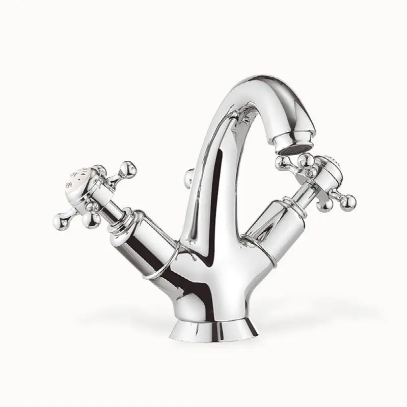 Belgravia Single-hole Basin Faucet with Cross Handles P