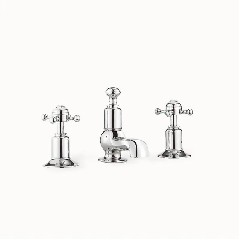 Belgravia Widespread Basin Faucet with Cross Handles P