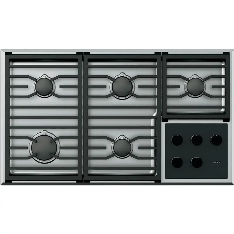 36" Transitional Gas Cooktop / Ng