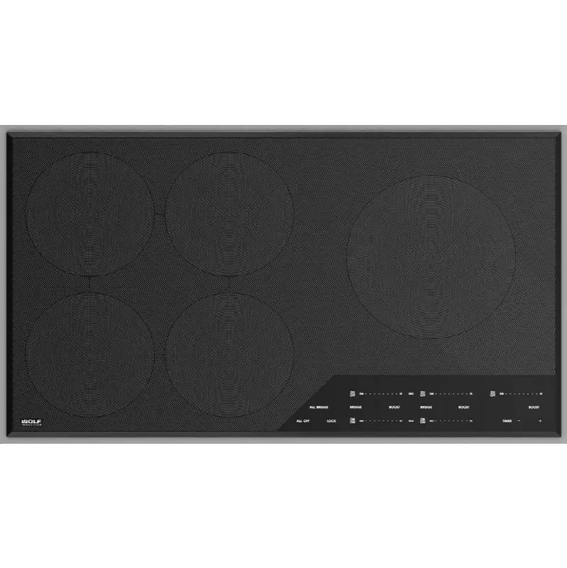 36" Transitional Framed Induction Cooktop