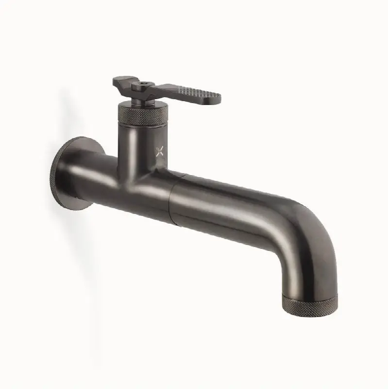 Union Single-hole Wall-mount Basin Faucet with Lever Handle