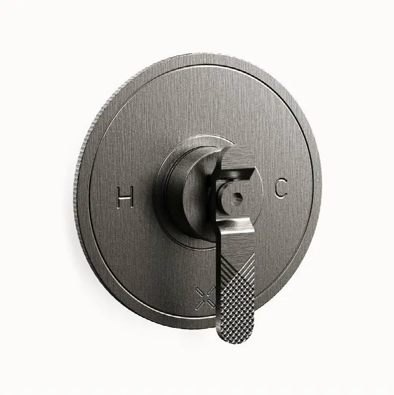 Union PB Shower Valve Trim with Lever Handle