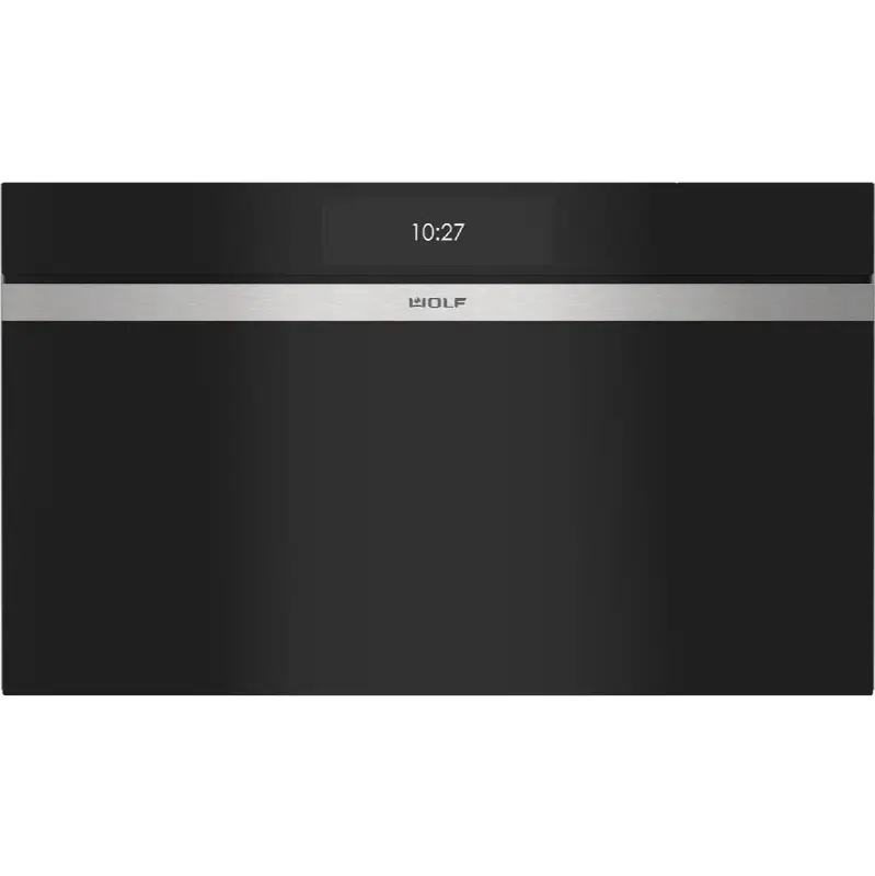 30" M Series Contemporary Handleless Convection Steam Oven - Plum