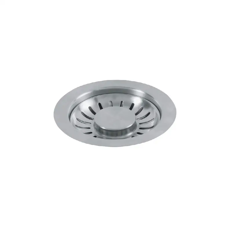 Universal Sink Strainer Drain Basket, Satin Nickel - 906SN