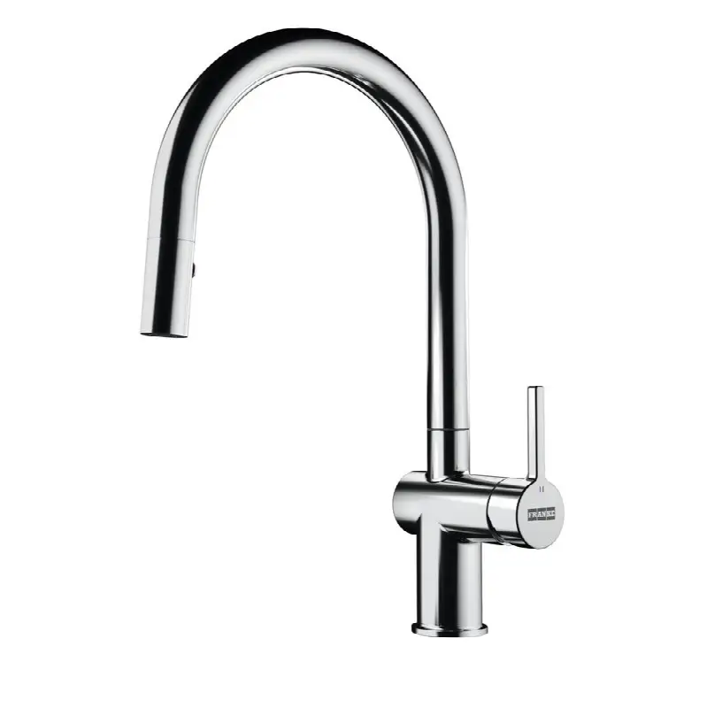 Active 15.1-inch Single Handle Pull-Down Kitchen Faucet in Polished Chrome, ACT-PD-CHR