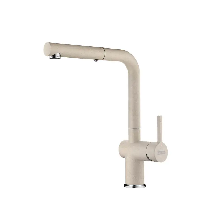Active 12.25-inch Contemporary Single Handle Pull-Out Faucet in Champagne, ACT-PO-CHA