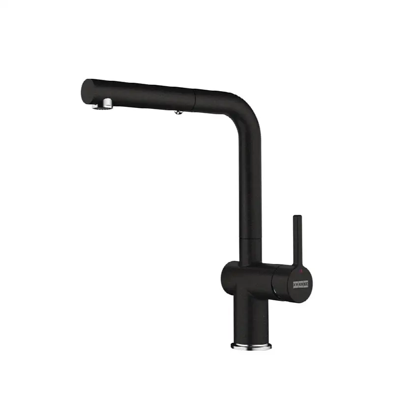 Active 12.25-inch Contemporary Single Handle Pull-Out Faucet in Onyx, ACT-PO-ONY