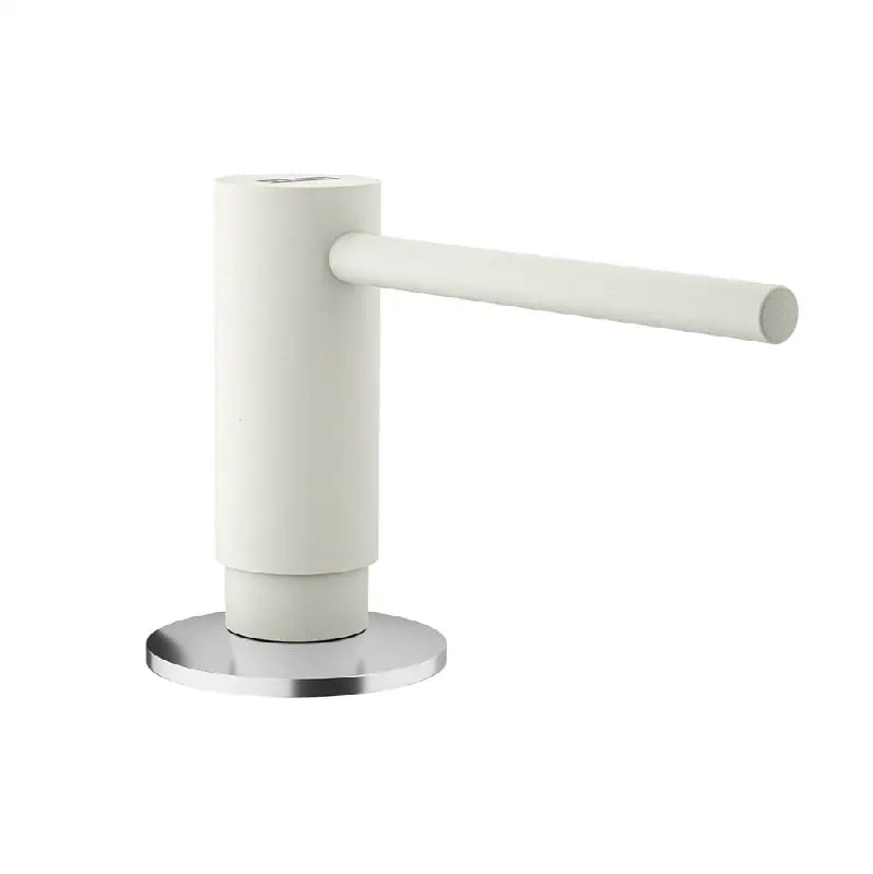 Active ACT-SD-PWT Single Hole Top Refill Soap Dispenser in Polar White.