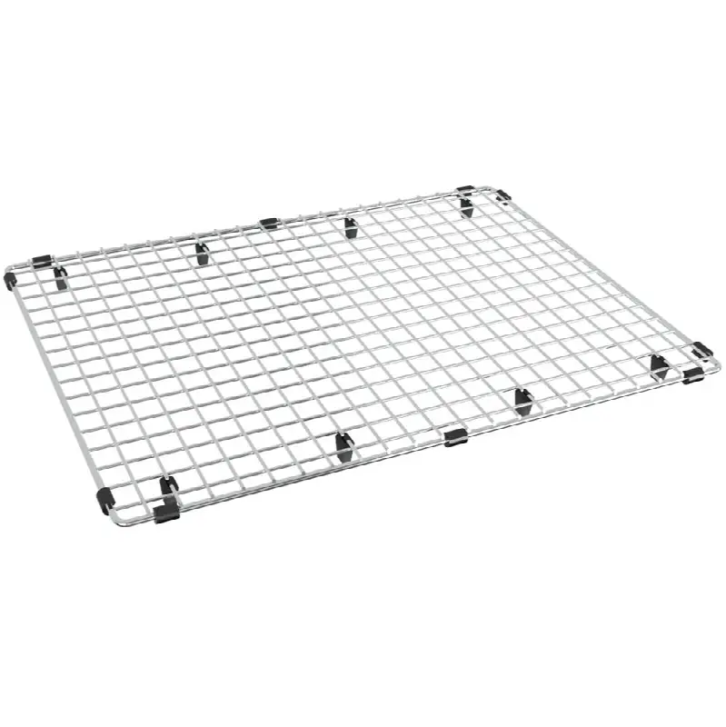22.8-in. x 16.1-in. Stainless Steel Bottom Sink Grid for Crystal CLV110-31 Sink