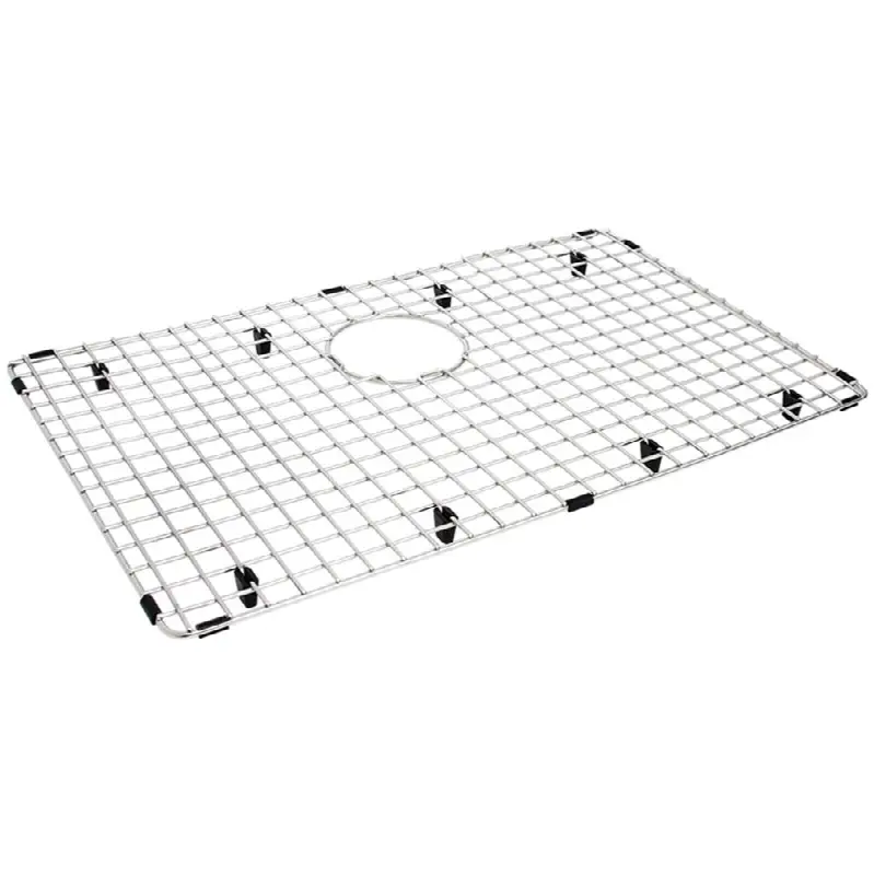 24.2-in. x 15.4-in. Stainless Steel Bottom Sink Grid for Cube CUX11025 Sink