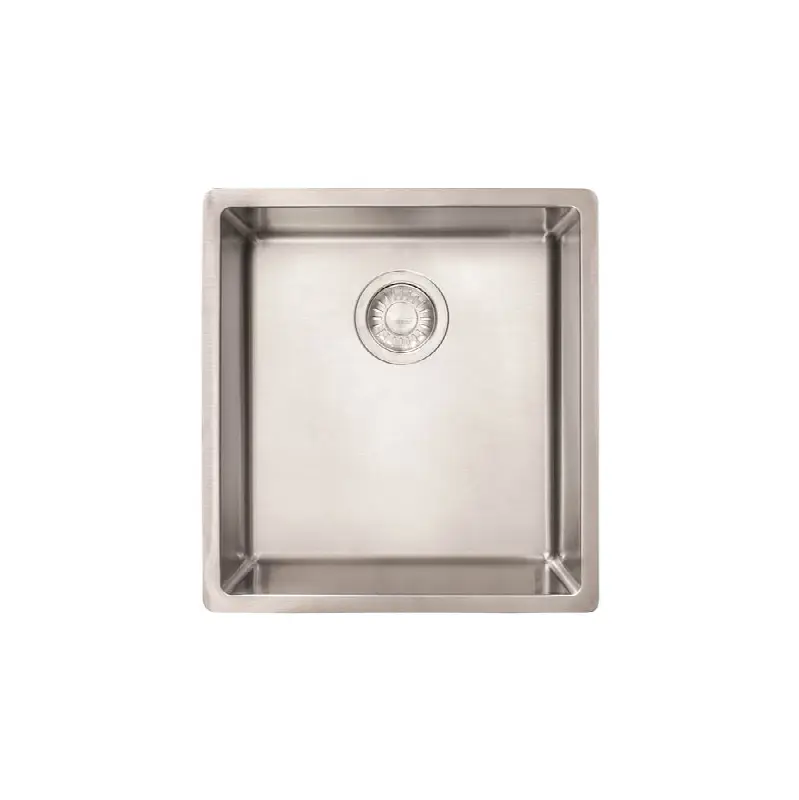 Cube 16.5-in. x 18-in. 18 Gauge Stainless Steel Undermount Single Bowl Prep Sink - CUX11015