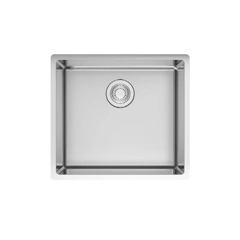 Cube 19.56-in. x 17.75-in. 18 Gauge Stainless Steel Undermount Single Bowl Kitchen Sink - CUX11019
