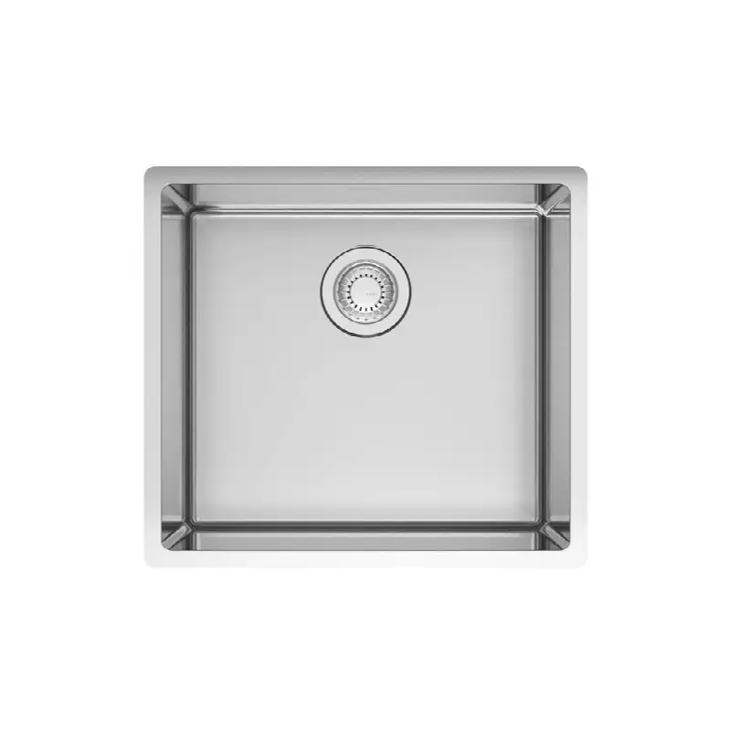 Cube 21.6-in. x 17.75-in. 18 Gauge Stainless Steel Undermount Single Bowl Kitchen Sink - CUX11020