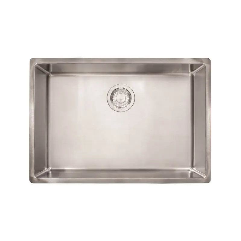 Cube 26.6-in. x 17.7-in. 18 Gauge Stainless Steel Undermount Single Bowl Kitchen Sink - CUX11025
