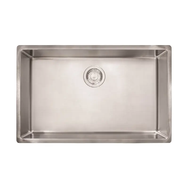 Cube 28.5-in. x 17.7-in. 18 Gauge Stainless Steel Undermount Single Bowl ADA Kitchen Sink - CUX11027-ADA