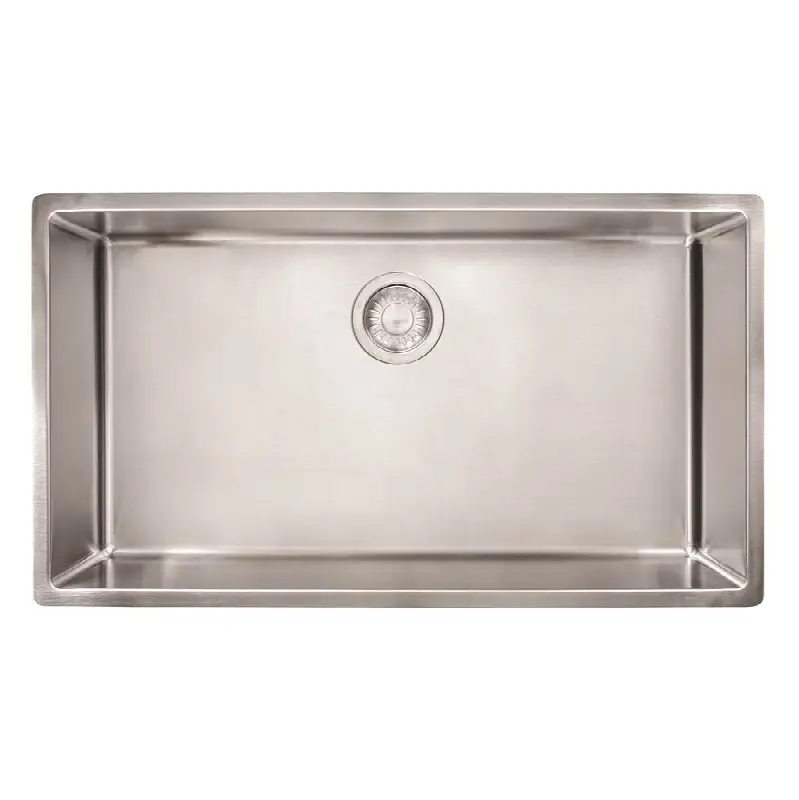 Cube 31.5-in. x 17.7-in. 18 Gauge Stainless Steel Undermount Single Bowl Kitchen Sink - CUX11030