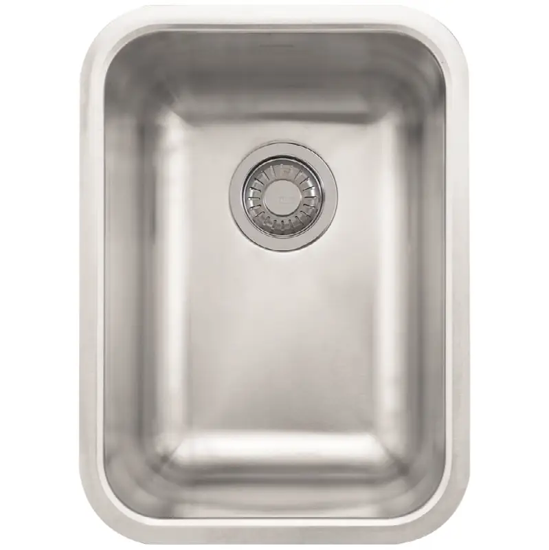 Grande 13.75-in. x 18.7-in. 18 Gauge Stainless Steel Undermount Single Bowl Prep/Bar Sink - GDX11012