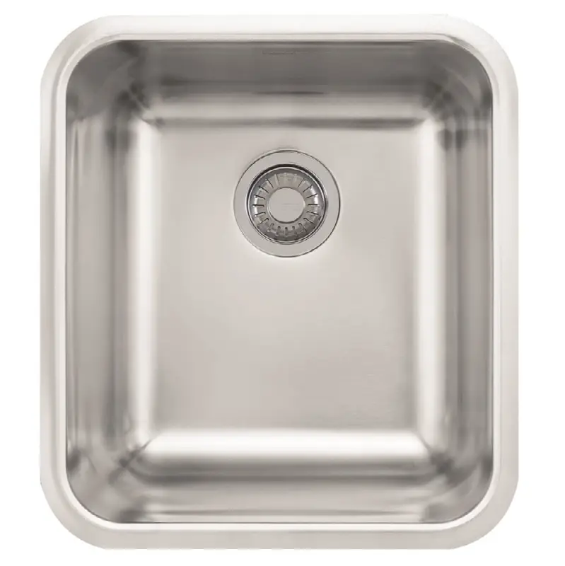 Grande 16.75-in. x 18.7-in. 18 Gauge Stainless Steel Undermount Single Bowl Prep/Bar Sink - GDX11015