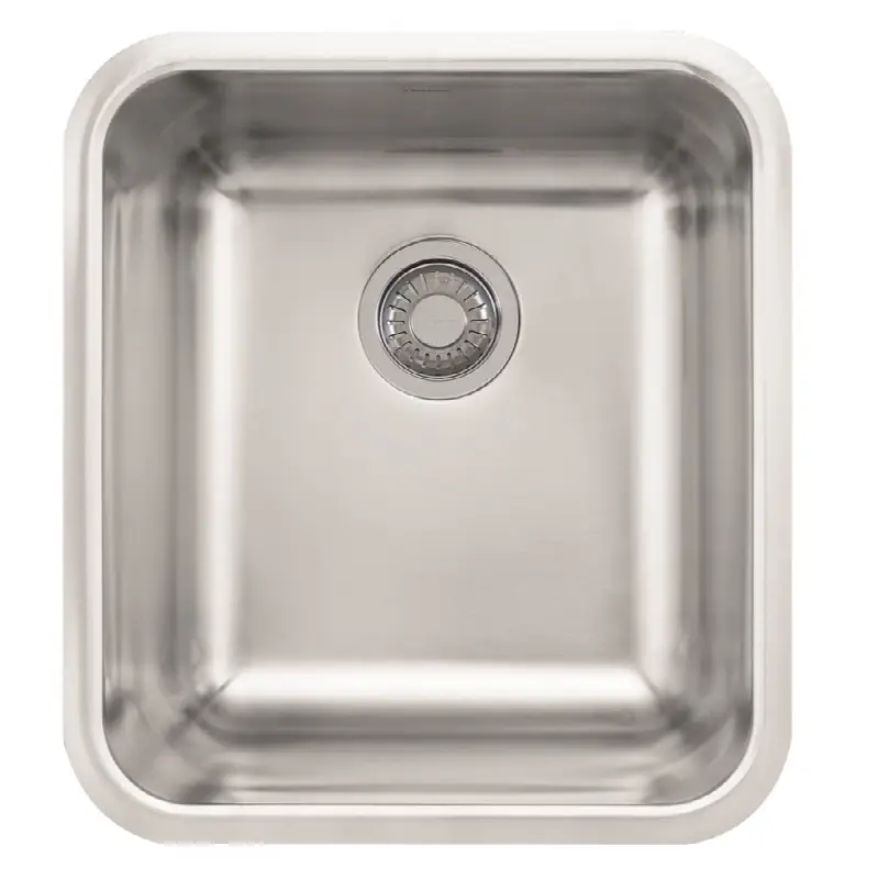 Grande 19.75-in. x 21.5-in. 18 Gauge Stainless Steel Undermount Single Bowl Kitchen Sink - GDX11018