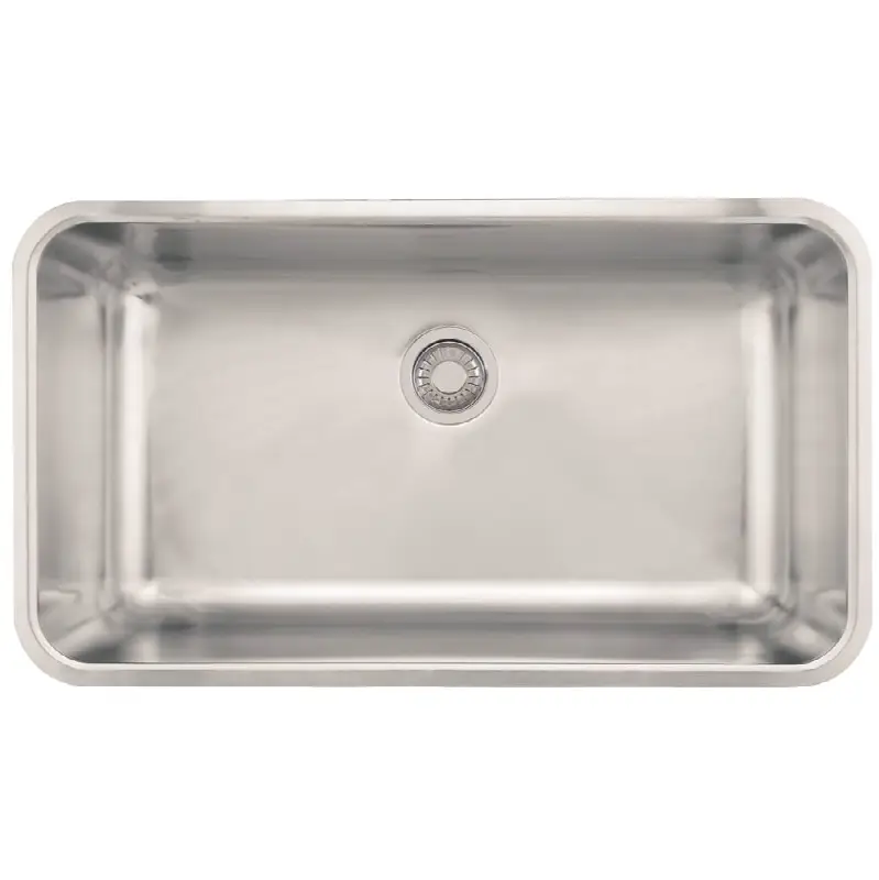 Grande 32.75-in. x 18.7-in. 18 Gauge Stainless Steel Undermount Single Bowl Kitchen Sink - GDX11031