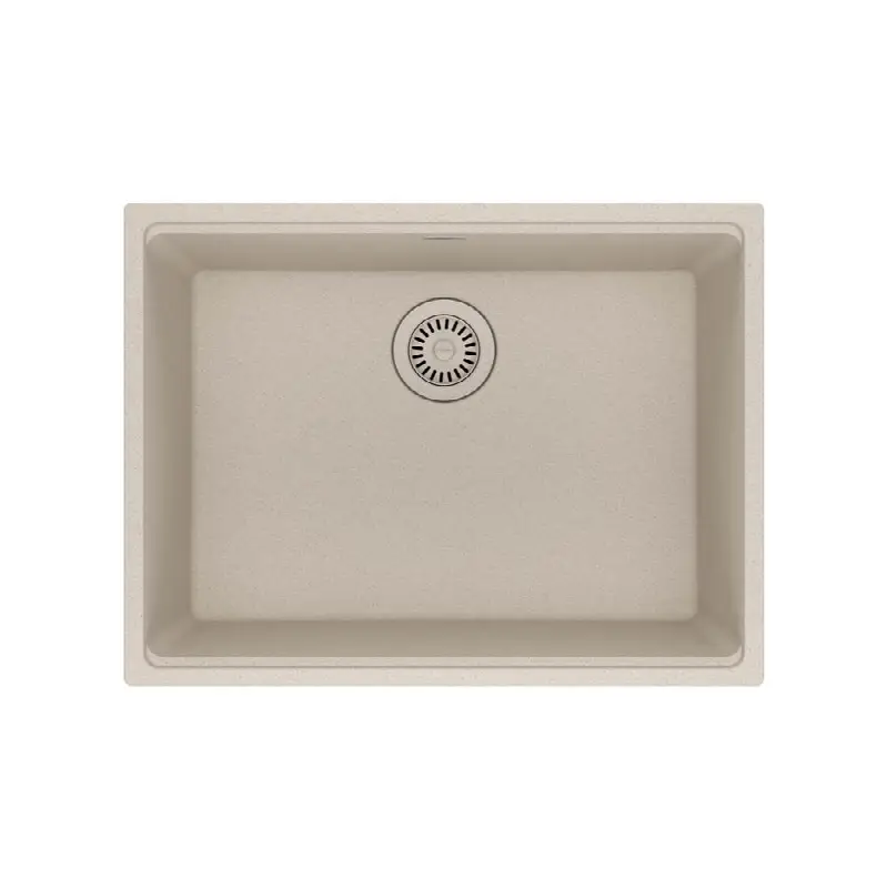 Maris Undermount 25-in x 18.94-in Fragranite Single Bowl Kitchen Sink