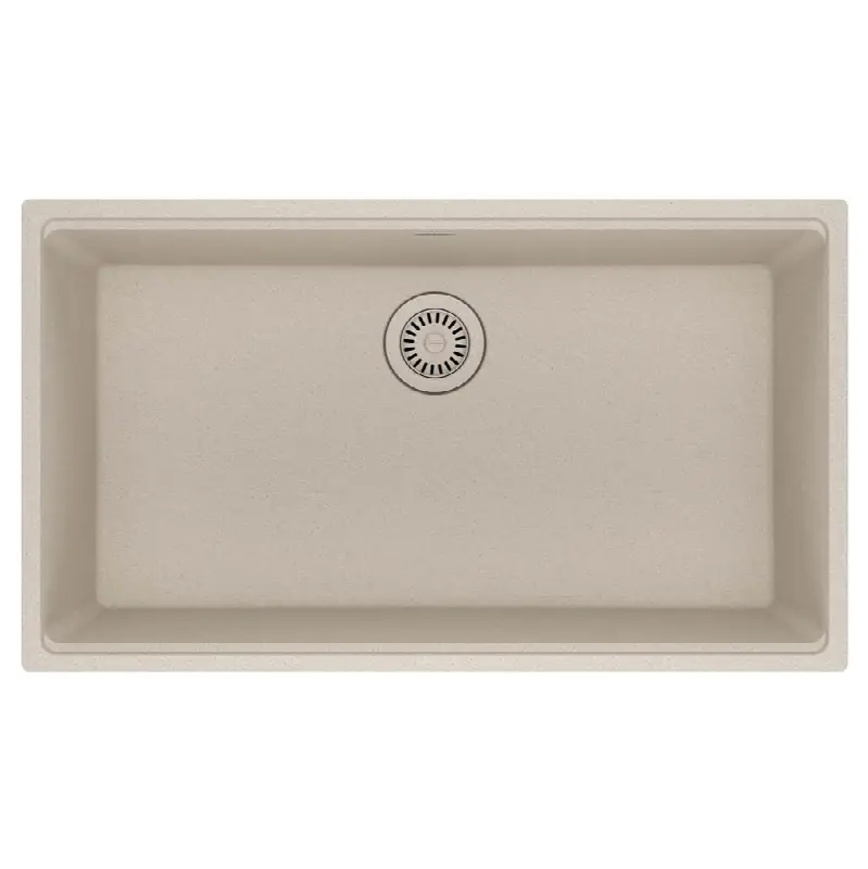 Maris Undermount 33-in x 18.94-in Fragranite Single Bowl Kitchen Sink