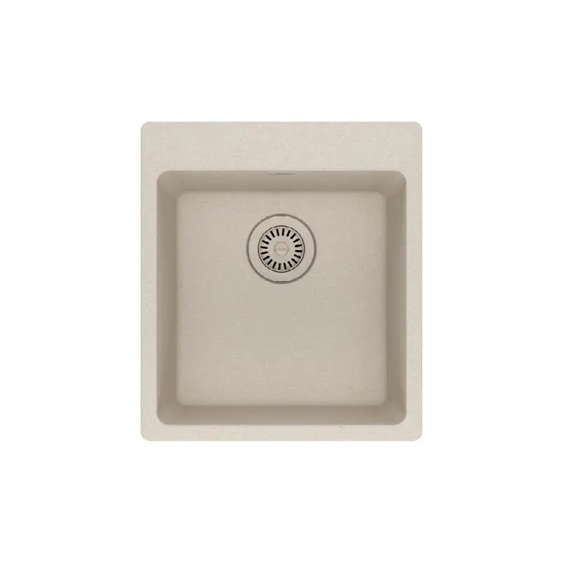 Maris Dual Mount 17.31-in x 19.69-in Fragranite Single Bowl Bar / Prep Sink