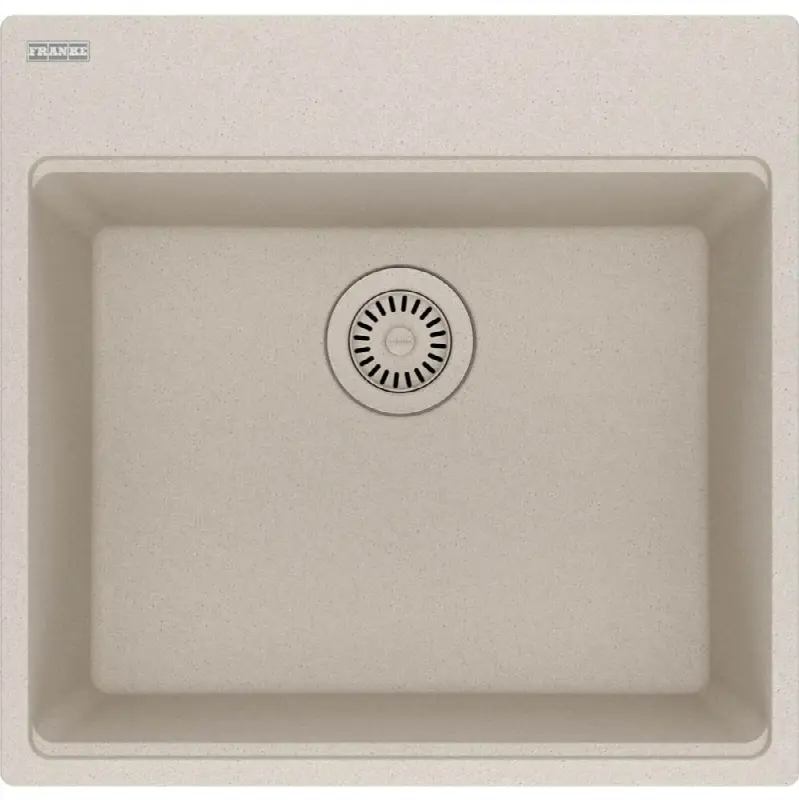 Maris Dual Mount 21.6-in x 20.8-in Fragranite Single Bowl Kitchen Sink