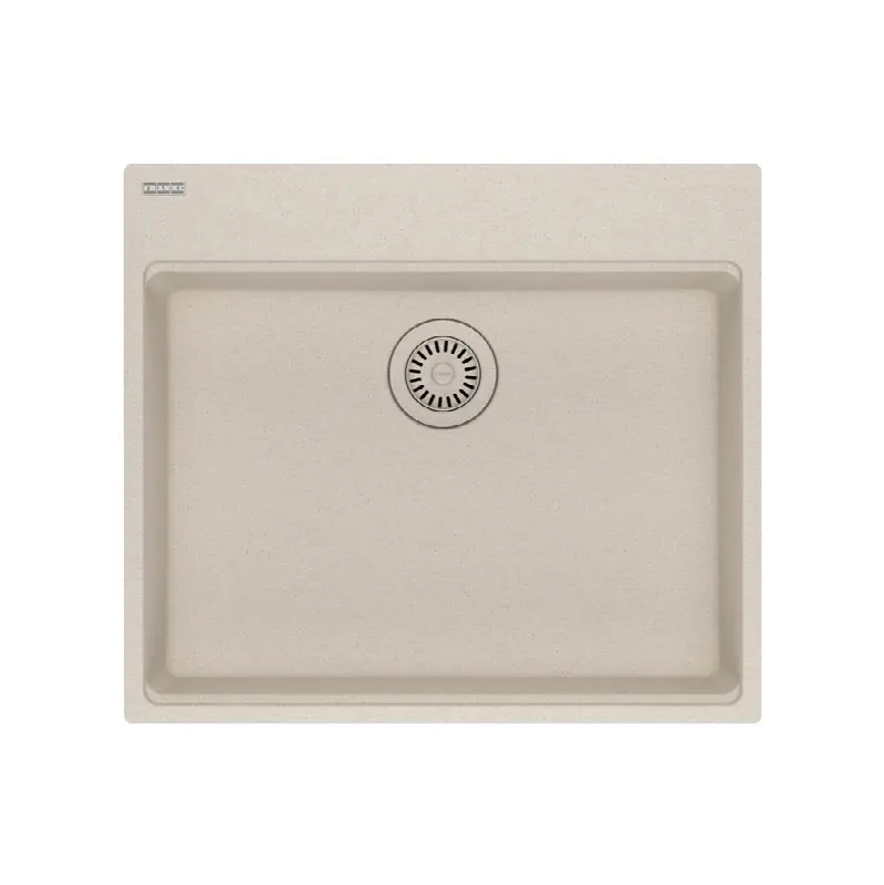 Maris Dual Mount 25-in x 22-in Fragranite ADA Single Bowl Kitchen Sink