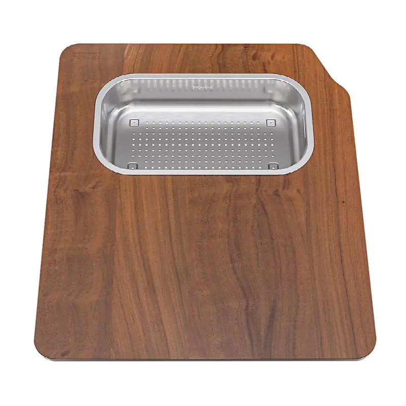 17.1-in. x 19.8-in. Solid Wood Cutting Board for Orca 2.0 OR2X110 Sink