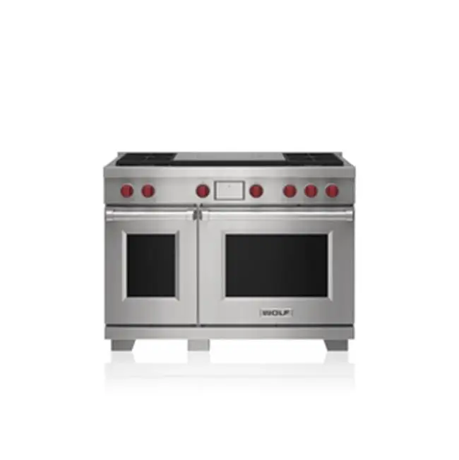 48" Dual Fuel Range - 4 Burners And French Top - NG