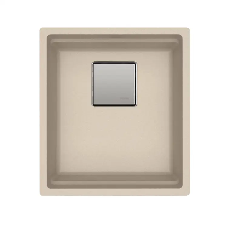 Peak 16.1-in. x 18.1-in. Fragranite Undermount Single Bowl Kitchen Sink