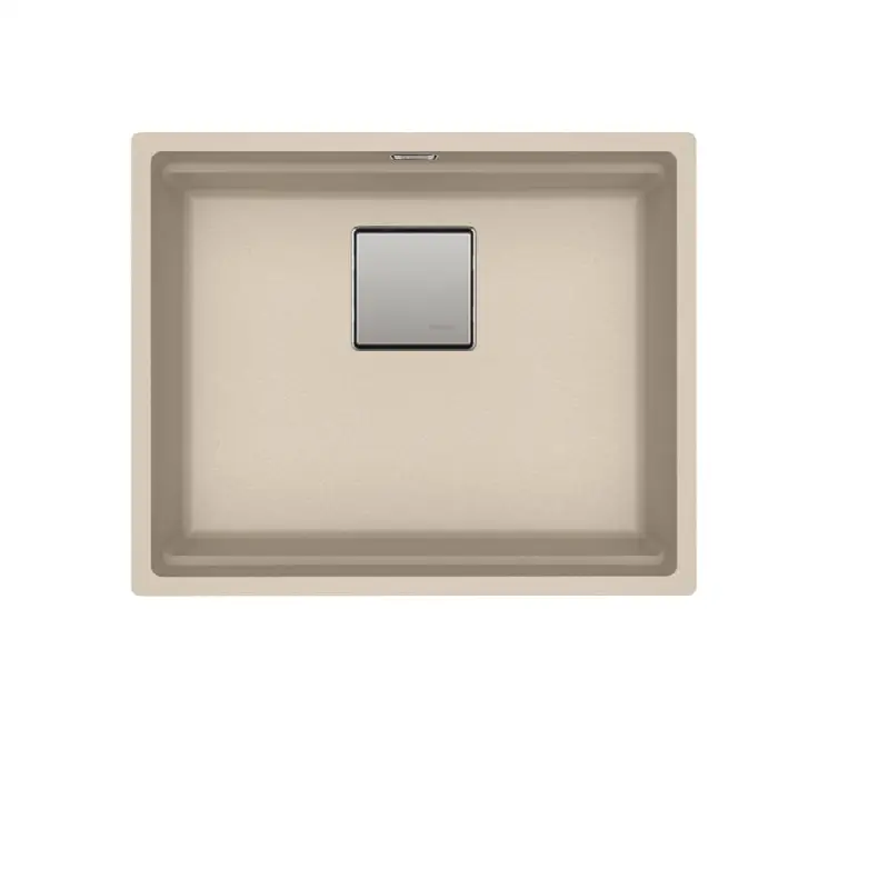 Peak 22.1-in. x 18.1-in. Fragranite Undermount Single Bowl Kitchen Sink