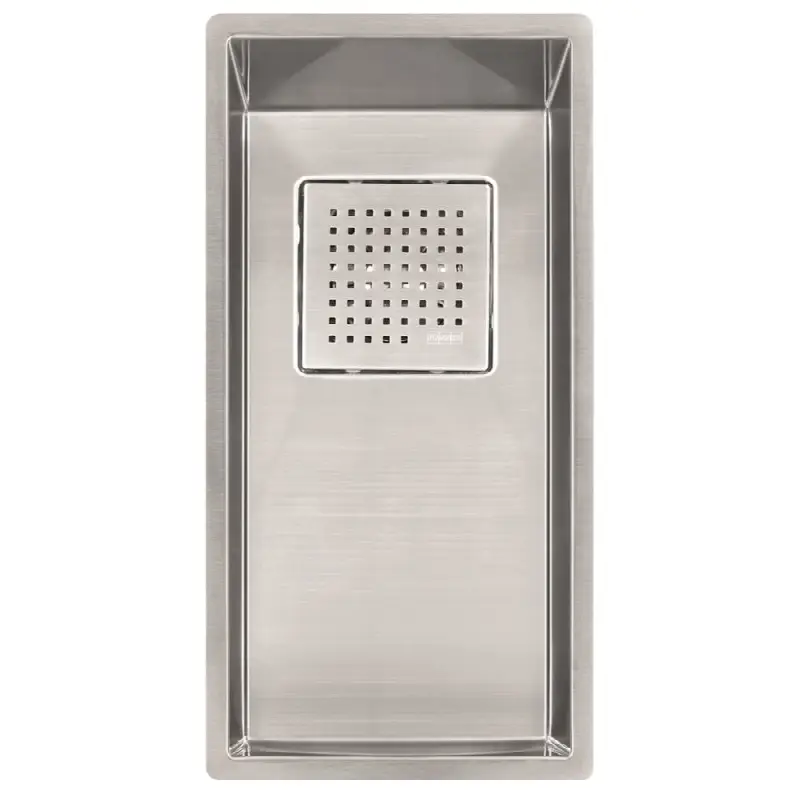 Peak 8-in. x 18-in. 18 Gauge Stainless Steel Undermount Single Bowl Prep/Bar Sink - PKX1108