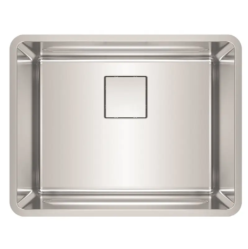 Pescara 23.6-in. x 18.5-in. 18 Gauge Stainless Steel Undermount Single Bowl Kitchen Sink - PTX110-22