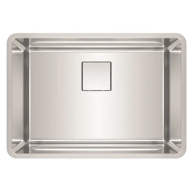 Pescara 26.5-in. x 18.5-in. 18 Gauge Stainless Steel Undermount Single Bowl Kitchen Sink - PTX110-25