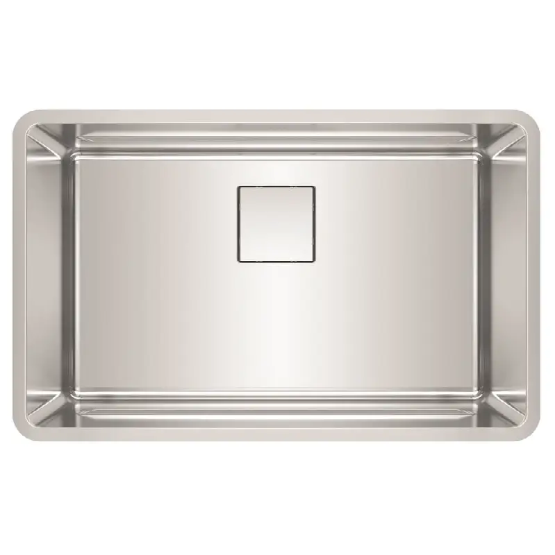 Pescara 29.5-in. x 18.5-in. 18 Gauge Stainless Steel Undermount Single Bowl Kitchen Sink - PTX110-28