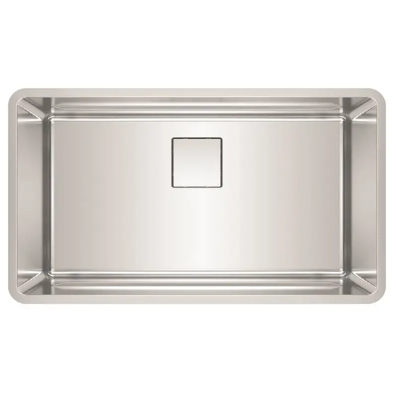 Pescara 32.5-in. x 18.5-in. 18 Gauge Stainless Steel Undermount Single Bowl Kitchen Sink - PTX110-31