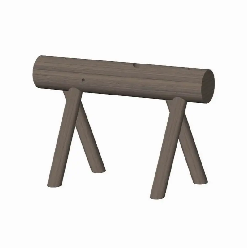 Dressage Freestanding vanity in solid wood - 39-3/8" with single Sento faucet hole dia 1-27-32"