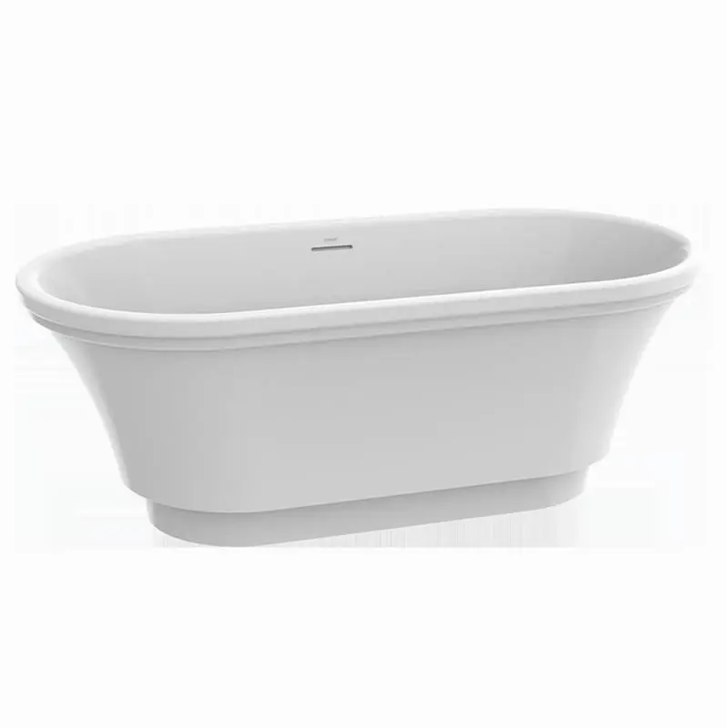 Camden Freestanding Bathtub with Integrated Overflow