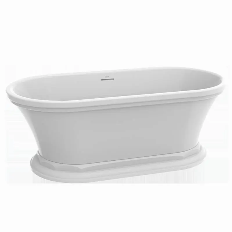 Camden Freestanding Bathtub with Integrated Overflow
