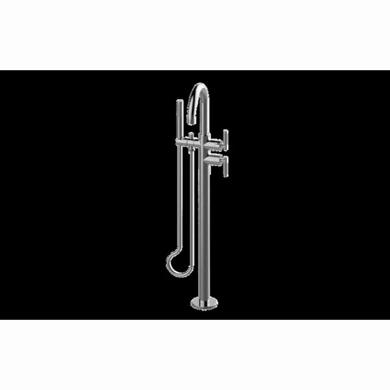 Harley Floor-Mounted Tub Filler