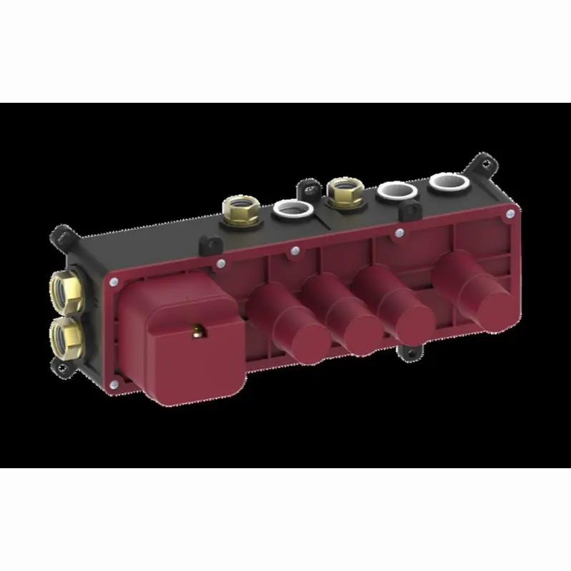 Thermostatic 2-Button Broad Knob Rough Valve