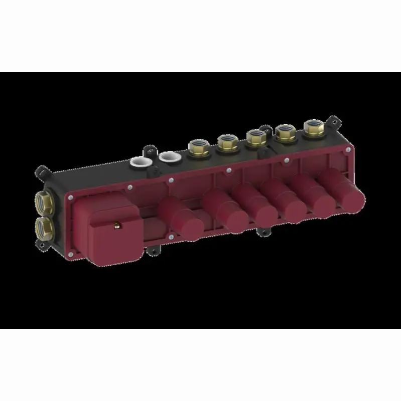 Thermostatic 4-Button Broad Knob Rough Valve
