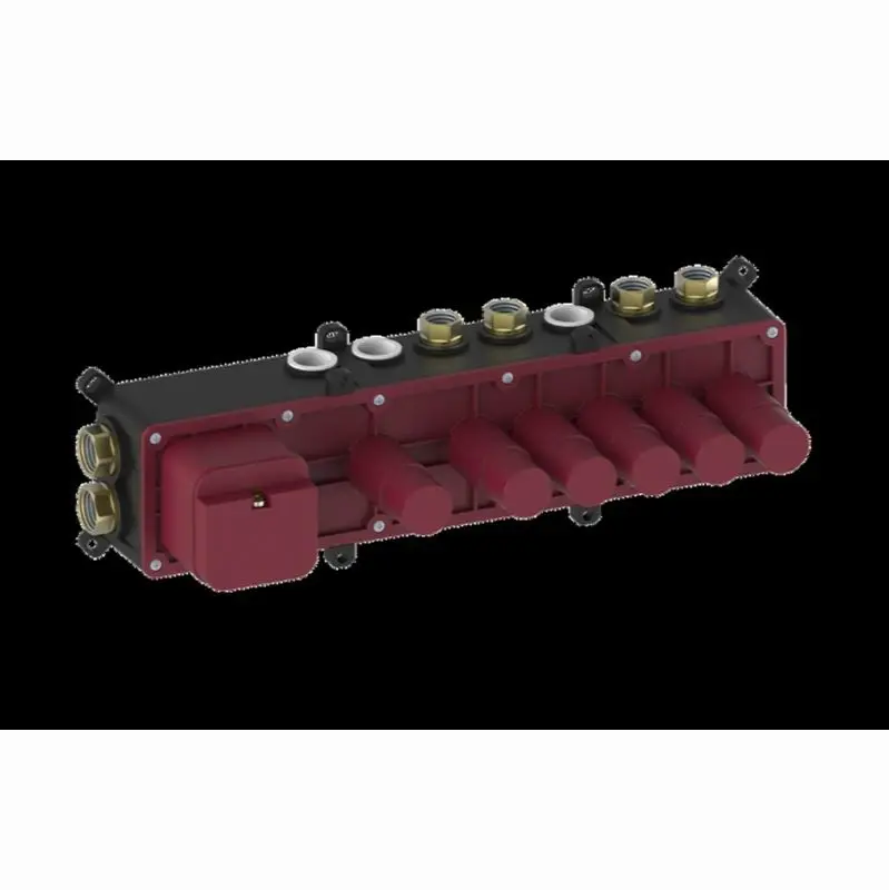 Thermostatic 4-Button Close Knob Rough Valve