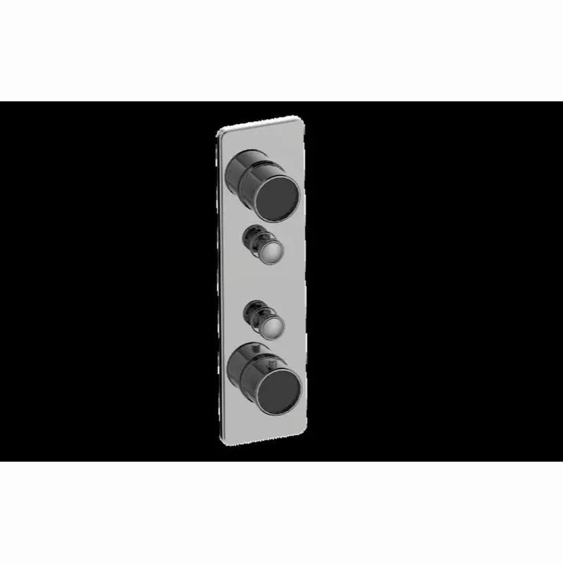 Traditional 2-Button Split Knob Vertical Trim
